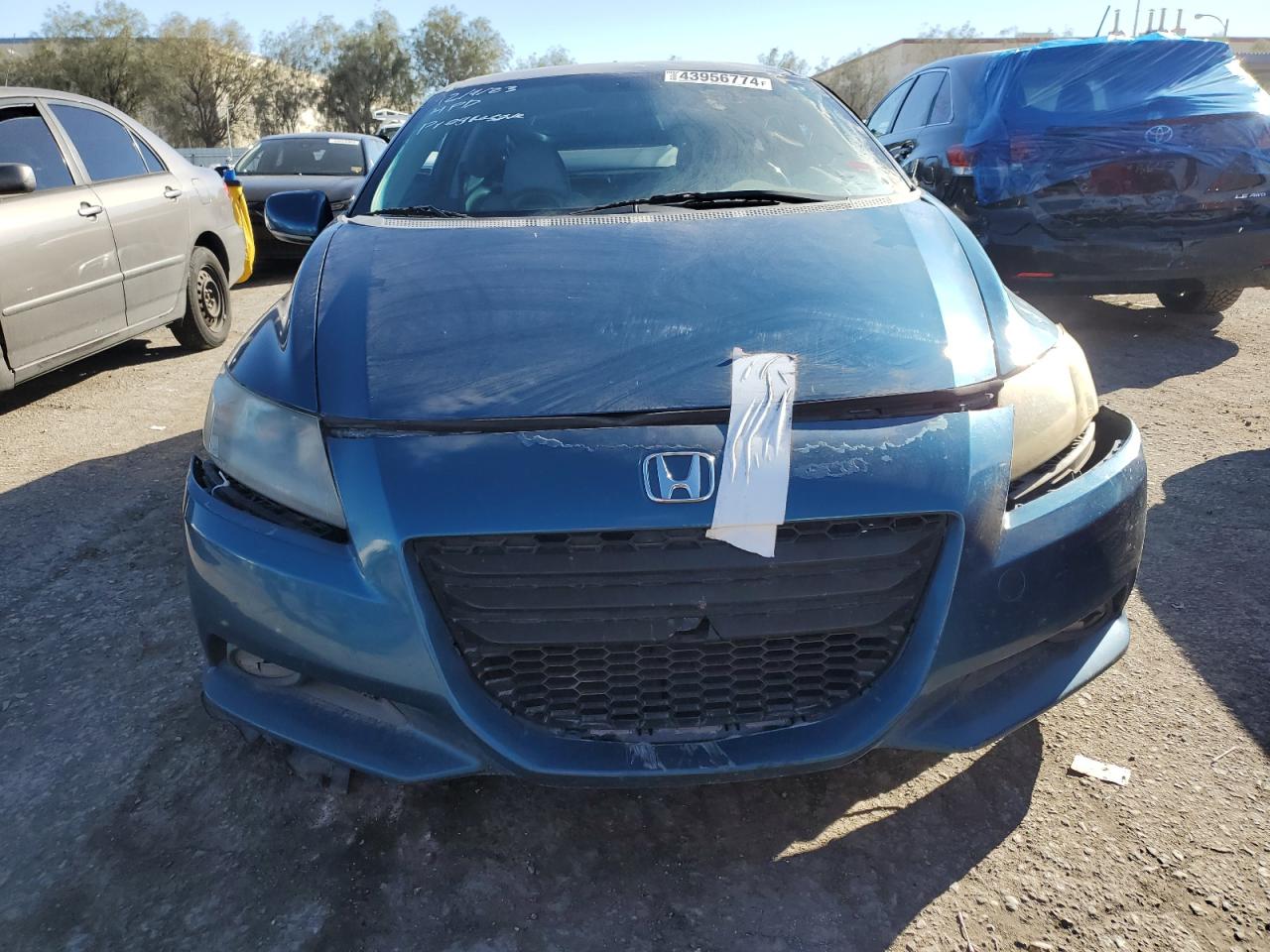 JHMZF1D68BS010744 2011 Honda Cr-Z Ex