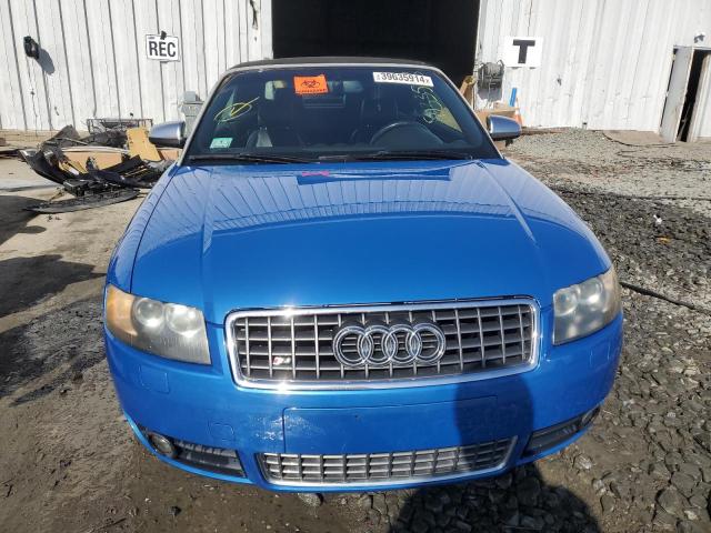 2005 Audi S4 Quattro Cabriolet VIN: WUARL48H35K902284 Lot: 39635914