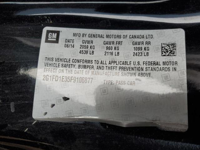 2015 CHEVROLET CAMARO LT 2G1FD1E35F9106877