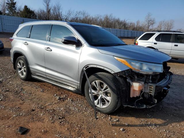 VIN 5TDKKRFH4ES034189 2014 Toyota Highlander, Xle no.4