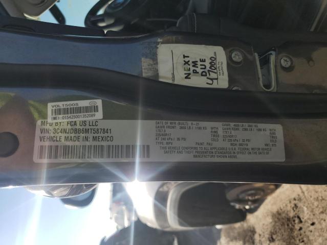 2021 JEEP COMPASS LA 3C4NJDBB6MT587841
