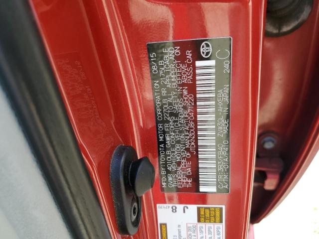 2015 TOYOTA PRIUS JTDKN3DU8F0471220