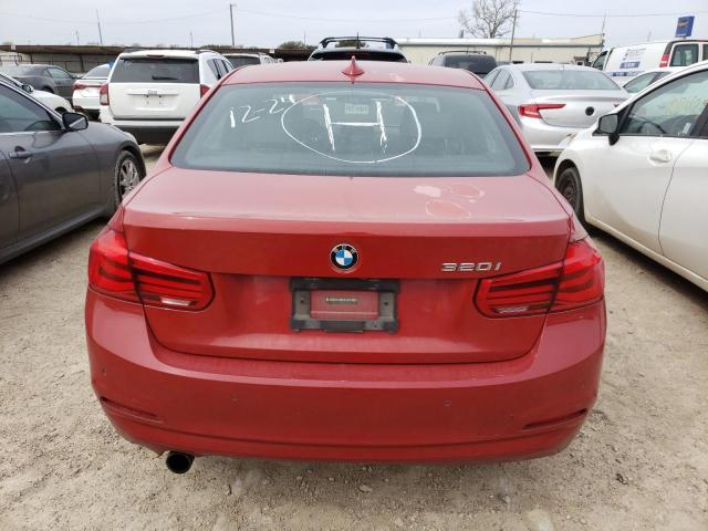  BMW 3 SERIES 2016 Красный
