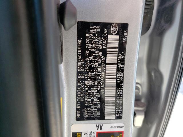 2019 TOYOTA AVALON XLE 4T1BZ1FB6KU017907