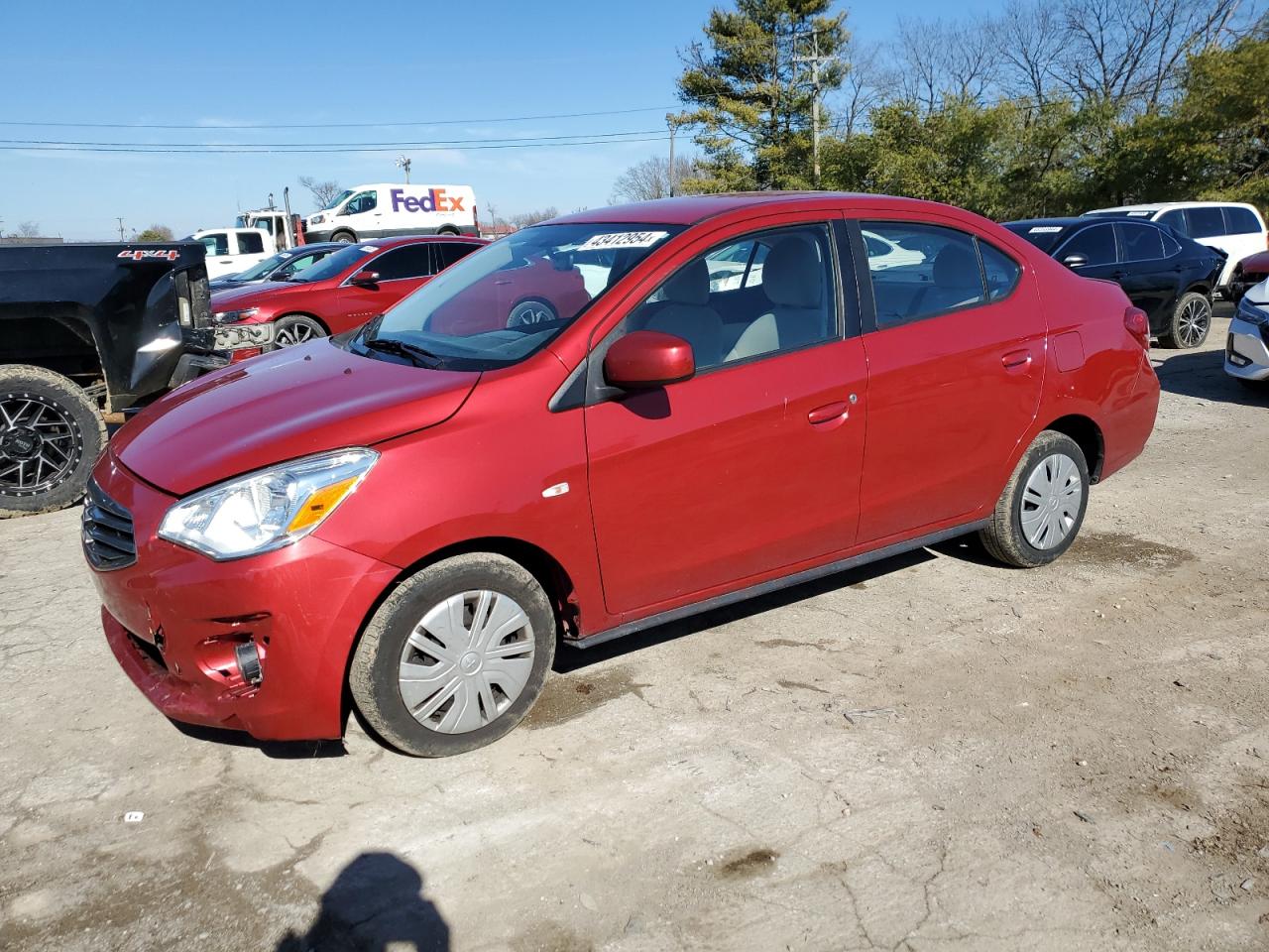 2019 Mitsubishi Mirage G4 Es vin: ML32F3FJ9KHF06879