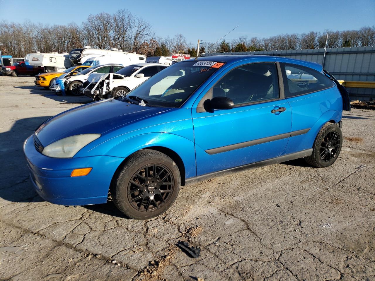 Lot #2436351042 2002 FORD FOCUS ZX3