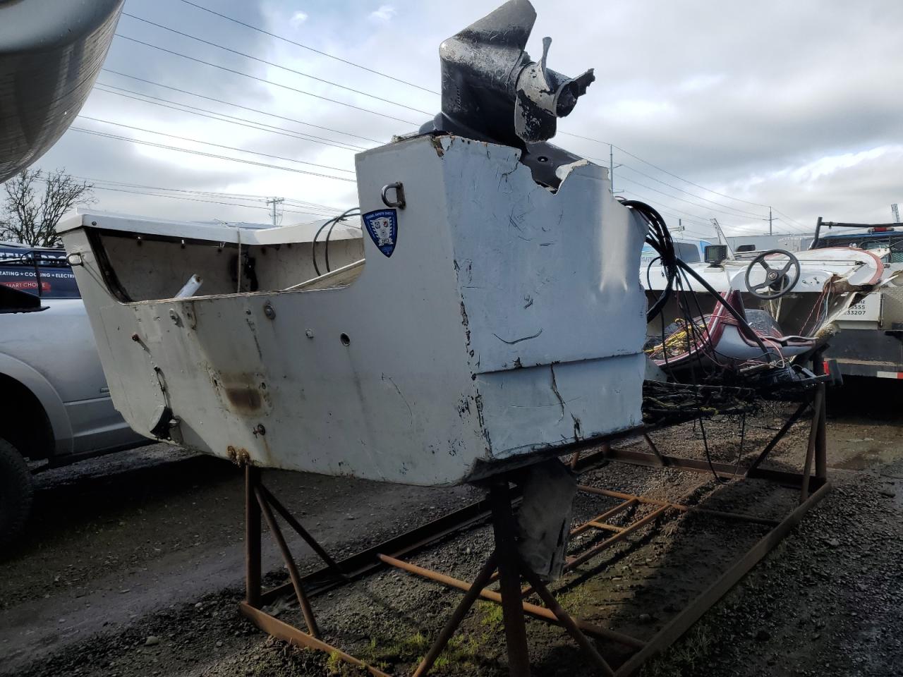 Lot #2340841732 1962 HYDR BOAT ONLY