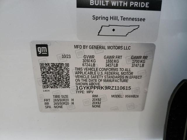 2024 CADILLAC LYRIQ LUXU 1GYKPPRK9RZ110615