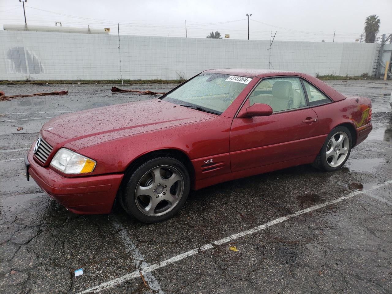 wdbfa76f3yf190203 WDBFA76F3YF190203 2000 Mercedes-Benz Sl 600
