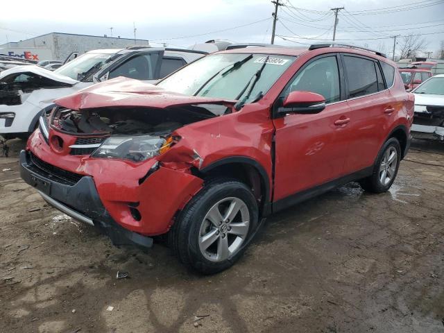 Lot #2404619231 2015 TOYOTA RAV4 XLE salvage car