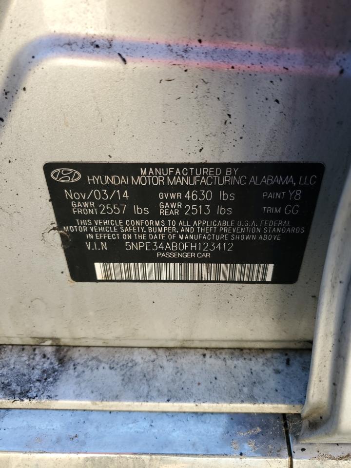 5NPE34AB0FH123412 2015 Hyundai Sonata Sport