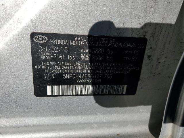 2016 HYUNDAI ELANTRA SE - 5NPDH4AE8GH771766