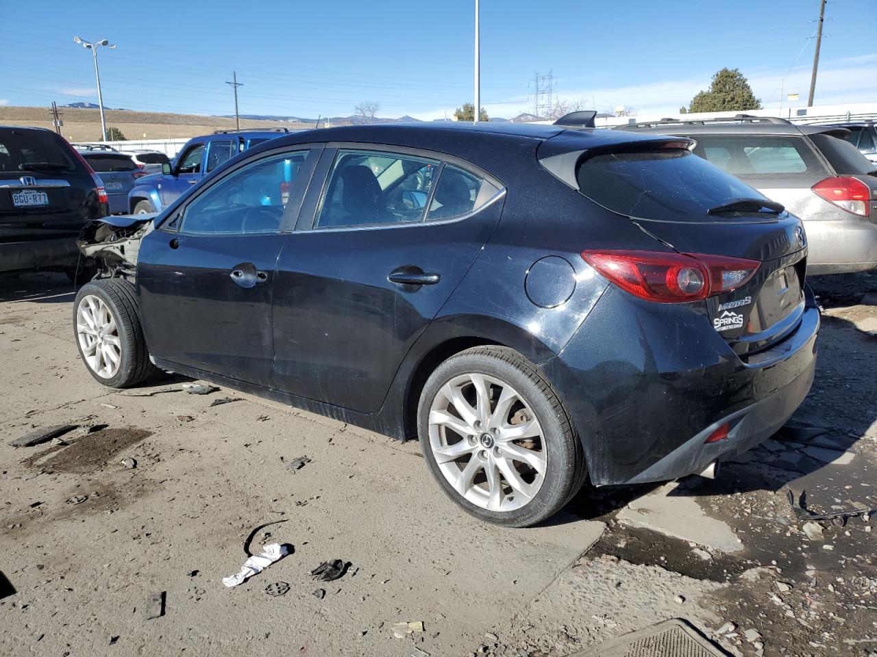 2014 Mazda 3 Grand Touring vin: JM1BM1M30E1103105