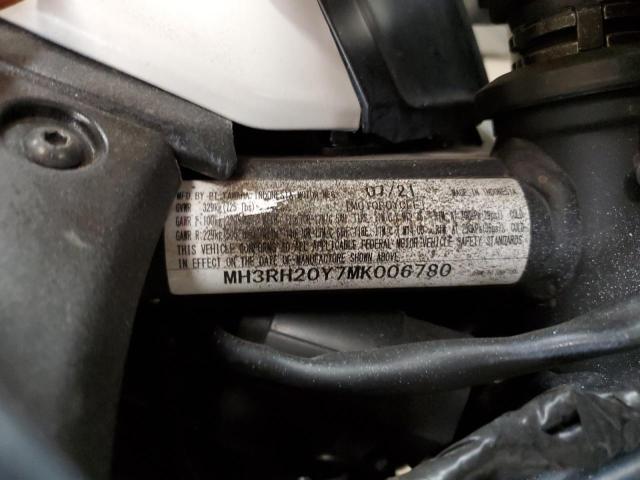 2021 YAMAHA MT-03 MH3RH20Y7MK006780
