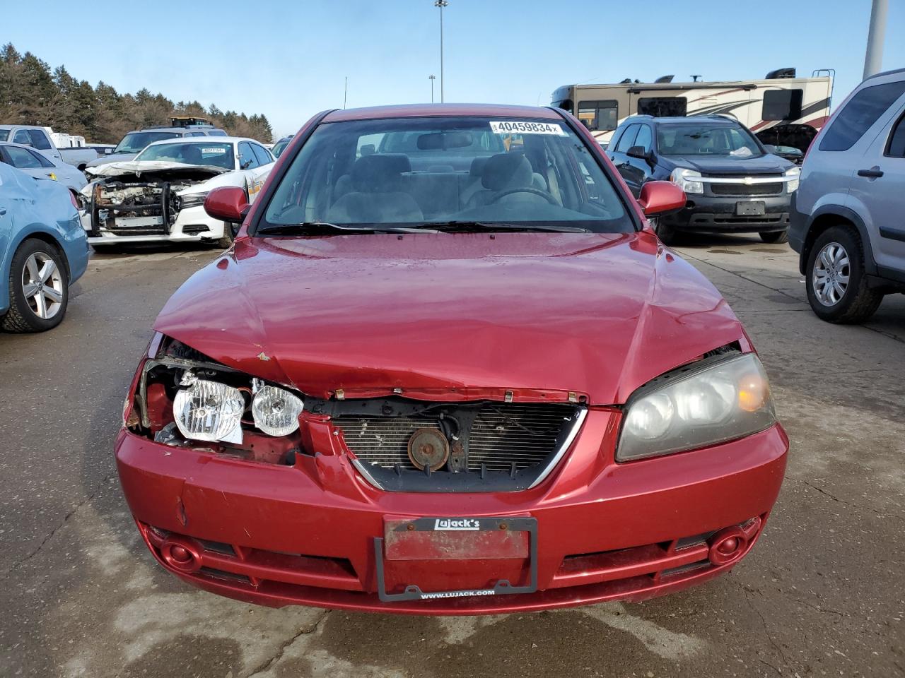 KMHDN46D14U730403 2004 Hyundai Elantra Gls