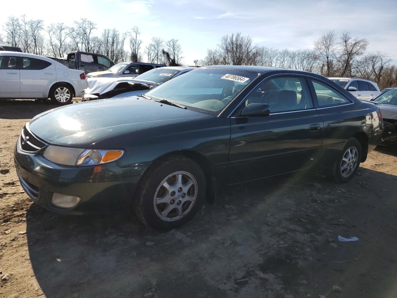 2T1CG22P81C439744 2001 Toyota Camry Solara Se