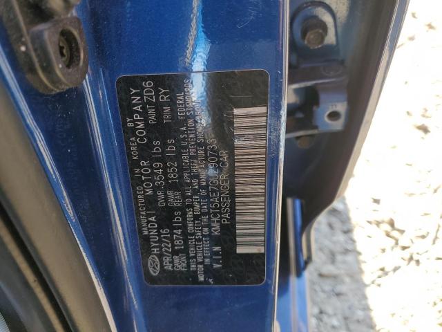 2016 HYUNDAI ACCENT SE KMHCT5AE7GU290733