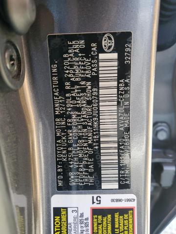 VIN 4T1B11HK9JU060799 2018 Toyota Camry, L no.12