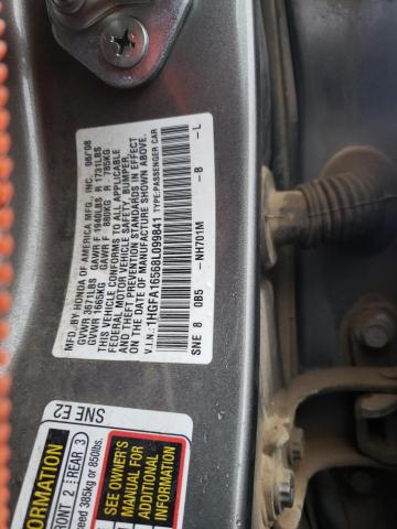 2008 Honda Civic Lx VIN: 1HGFA16568L099841 Lot: 43772344