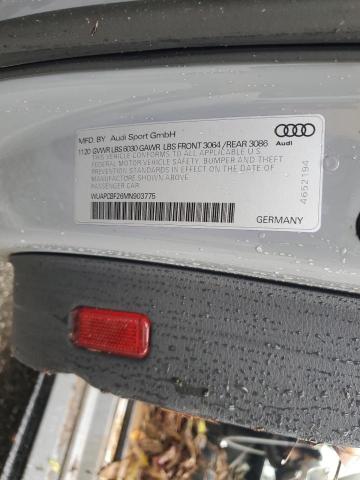 2021 AUDI RS7 WUAPCBF26MN903775
