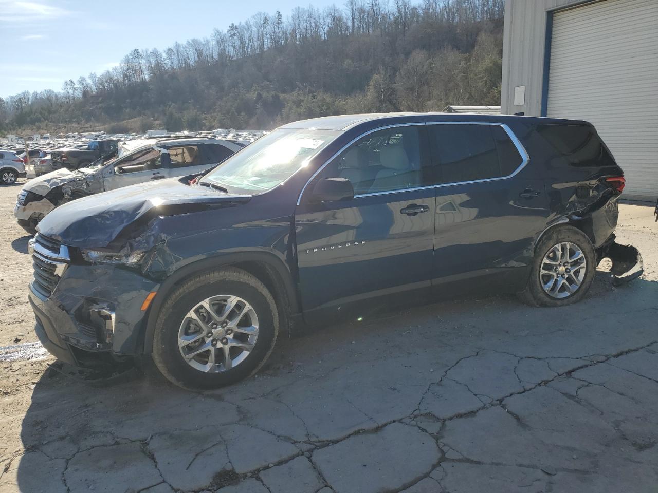 1GNEVFKW6NJ176653 2022 Chevrolet Traverse Ls