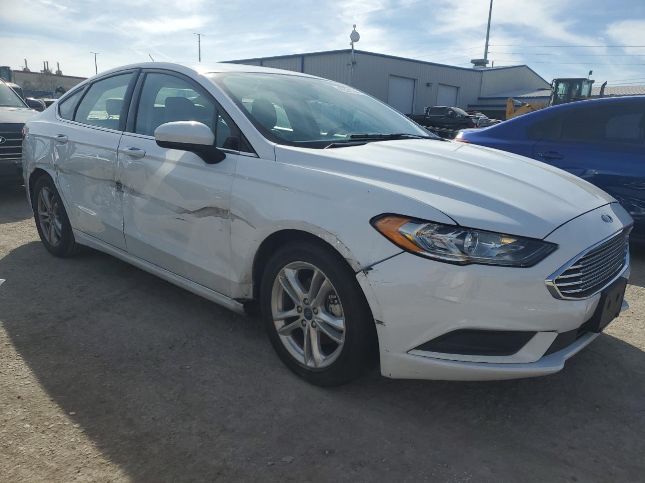 2018 Ford Fusion Se vin: 3FA6P0HD6JR285484