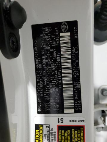 2023 TOYOTA CAMRY LE - 4T1C11AK2PU728918