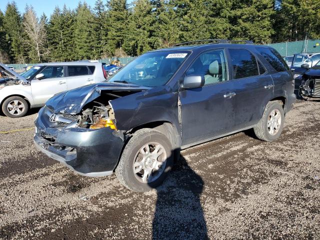 ACURA MDX TOURIN 2004 gray 4dr spor gas 2HNYD188X4H545755 photo #1