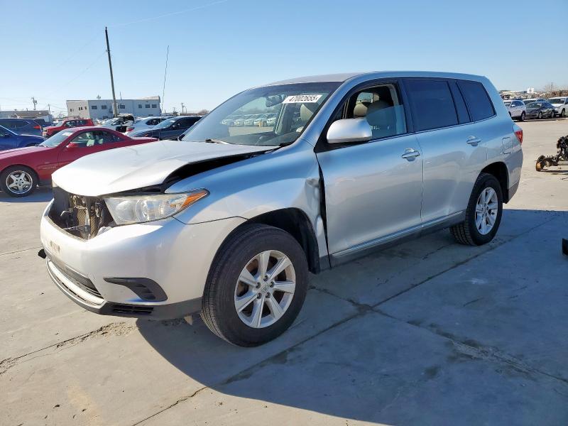 TOYOTA HIGHLANDER 2011 silver  gas 5TDZK3EH1BS029217 photo #1