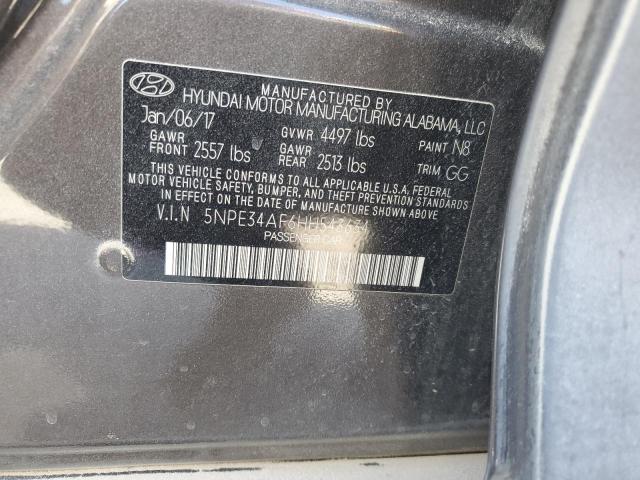 2017 HYUNDAI SONATA SPO - 5NPE34AF6HH543634