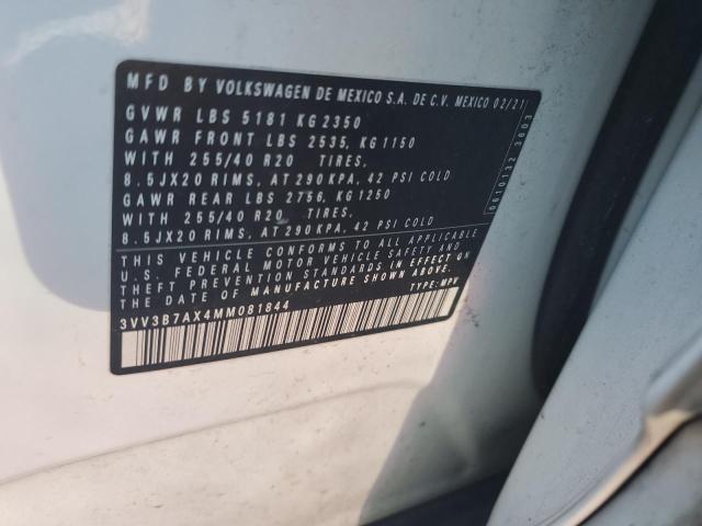 2021 VOLKSWAGEN TIGUAN SE - 3VV3B7AX4MM081844