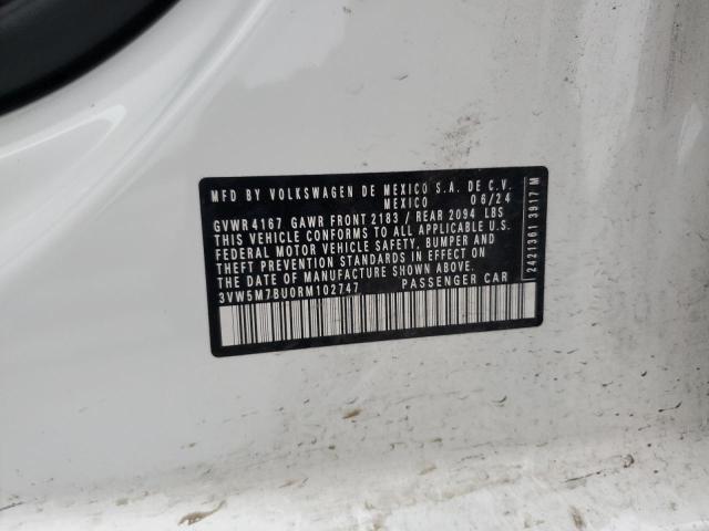2024 VOLKSWAGEN JETTA S 3VW5M7BU0RM102747