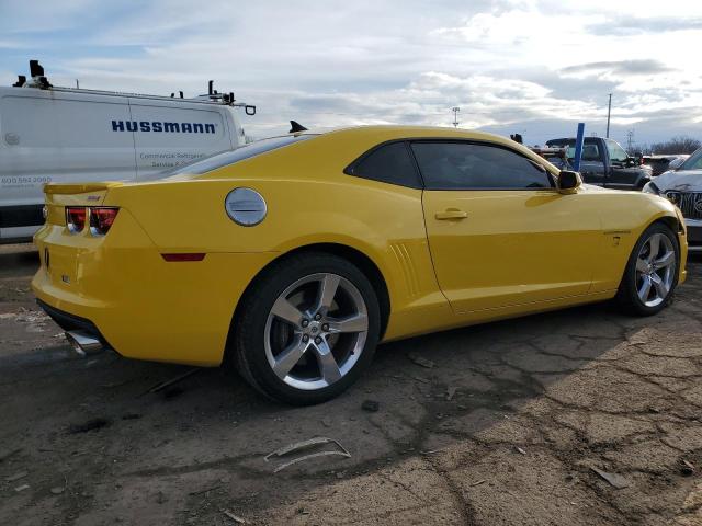 CHEVROLET CAMARO 2SS 2011 yellow coupe gas 2G1FT1EW5B9117689 photo #4