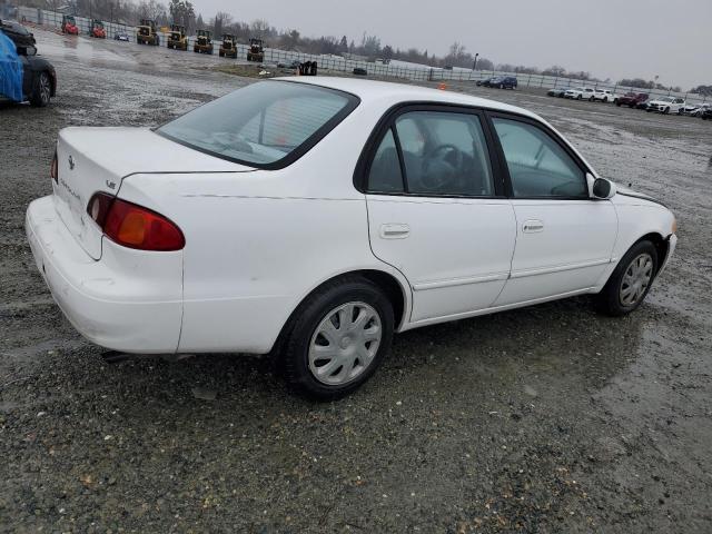 TOYOTA COROLLA CE 2002 white  gas 1NXBR12E12Z566835 photo #4