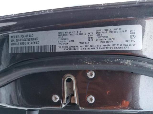 2022 RAM 3500 TRADE 3C63R3GL7NG120327