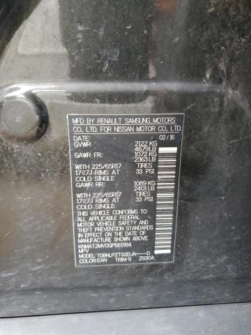 2016 NISSAN ROGUE S - KNMAT2MV0GP661994