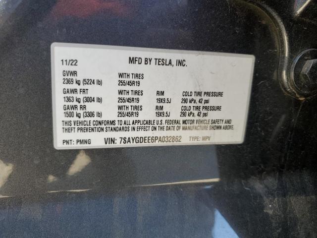 2023 TESLA MODEL Y - 7SAYGDEE6PA032862