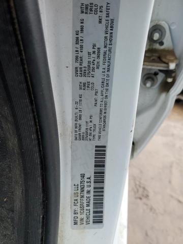 2022 RAM 1500 BIG H - 1C6SRFFM7NN375140