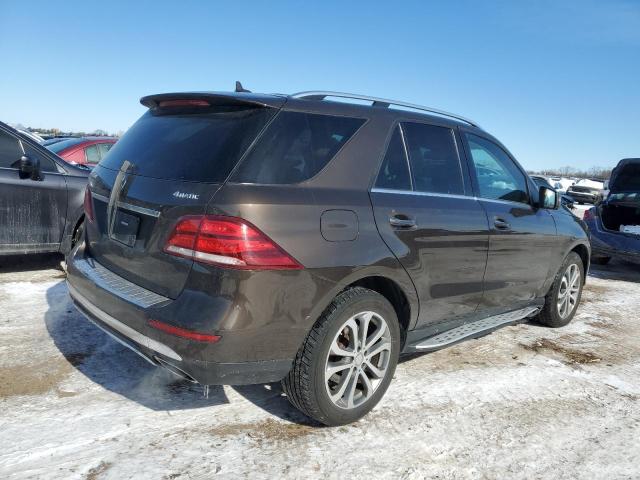 MERCEDES-BENZ GLE 350 4M 2016 brown 4dr spor gas 4JGDA5HB5GA688045 photo #4