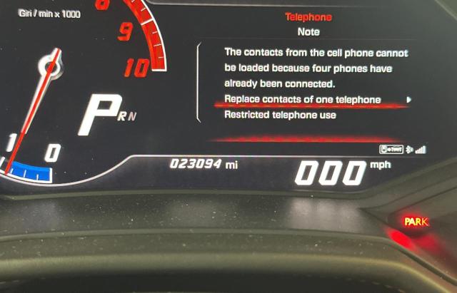2016 LAMBORGHINI HURACAN ZHWUC2ZFXGLA04796