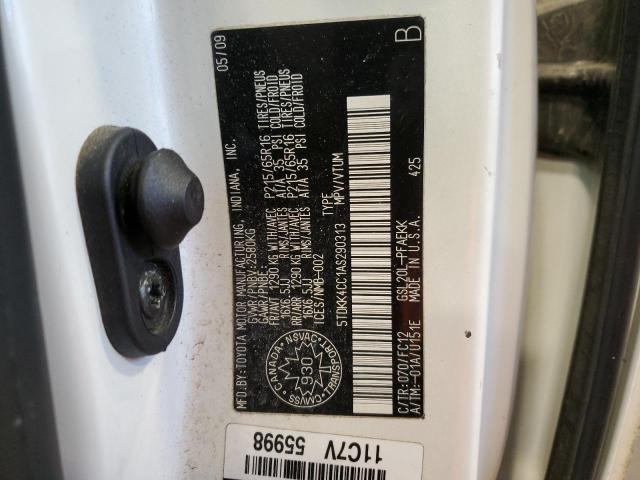 2010 TOYOTA SIENNA CE - 5TDKK4CC1AS290313