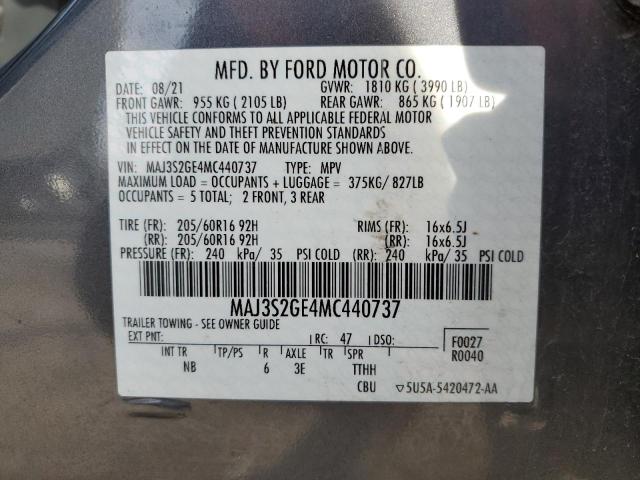 2021 FORD ECOSPORT S - MAJ3S2GE4MC440737