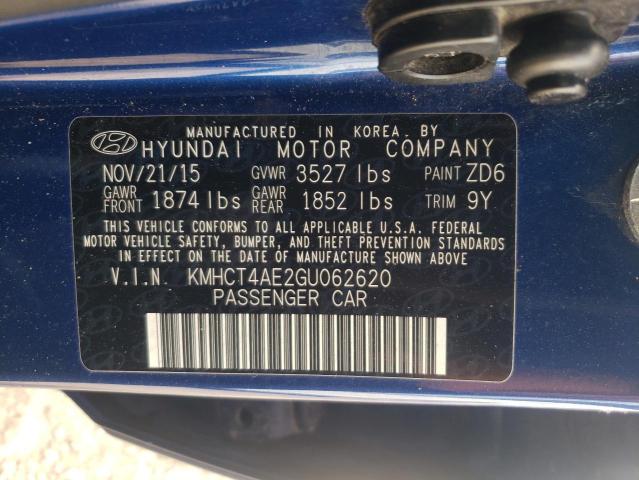 2016 HYUNDAI ACCENT SE - KMHCT4AE2GU062620