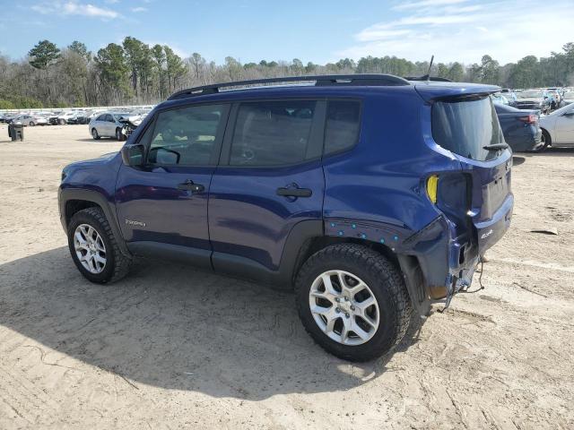 Vin: zaccjbab8jpj44121, lot: 46393245, jeep renegade sport 20182