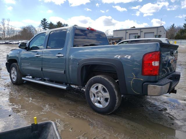 CHEVROLET SILVERADO 2010 blue crew pic flexible fuel 3GCRKSE39AG235123 photo #3