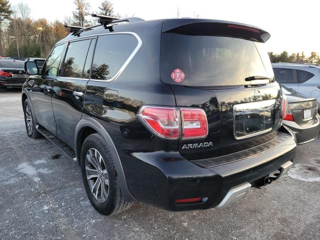 NISSAN ARMADA SV 2017 black  gas JN8AY2NC5H9510514 photo #4