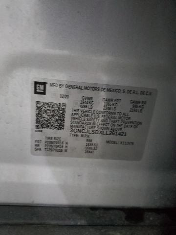2020 CHEVROLET TRAX 1LT - 3GNCJLSBXLL261421