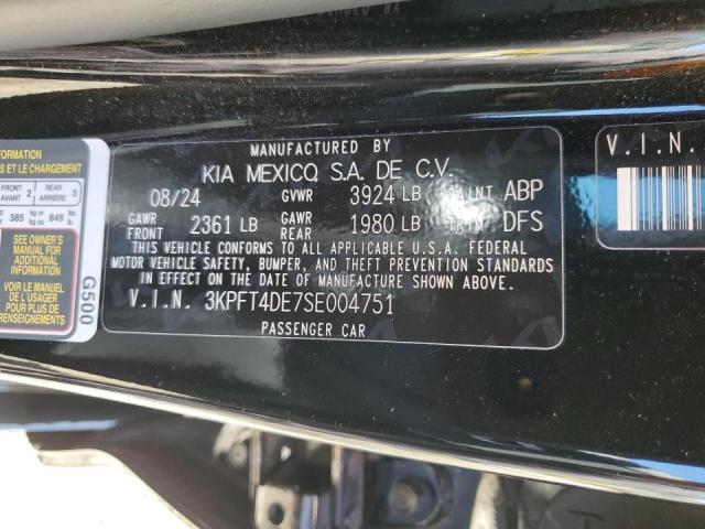 2025 KIA K4 LX 3KPFT4DE7SE004751