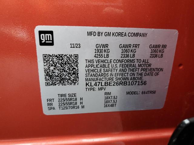 2024 BUICK ENVISTA SP KL47LBE26RB107156