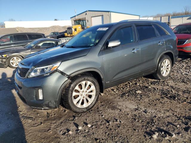 KIA SORENTO EX 2014 gray  gas 5XYKU4A79EG520103 photo #1